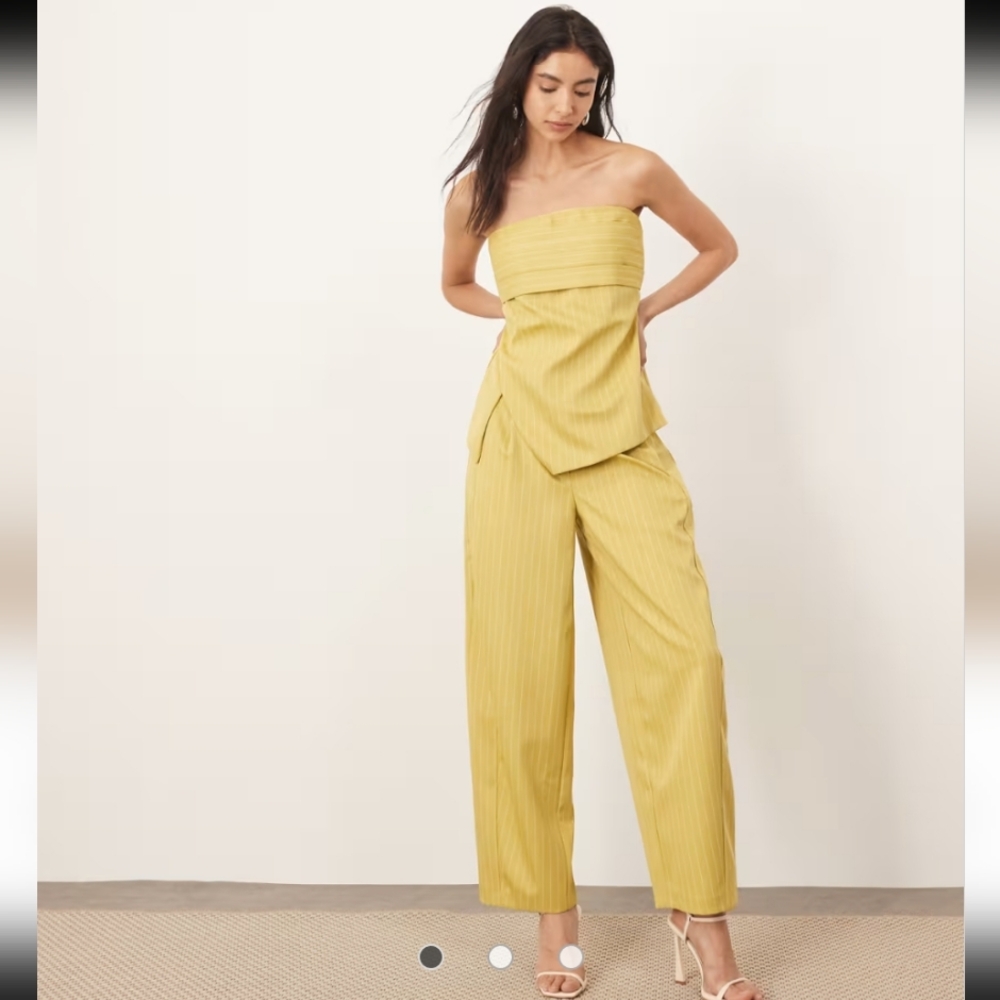 Arrange Striped Barrel Pants - Picture 2 of 12